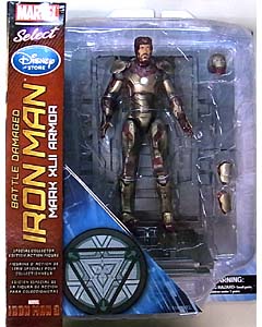 DIAMOND SELECT MARVEL SELECT USAディズニーストア限定 映画版 IRON MAN 3 IRON MAN MARK XLII ARMOR [BATTLE DAMAGED]